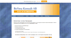 Desktop Screenshot of boverakonsult.se