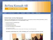 Tablet Screenshot of boverakonsult.se